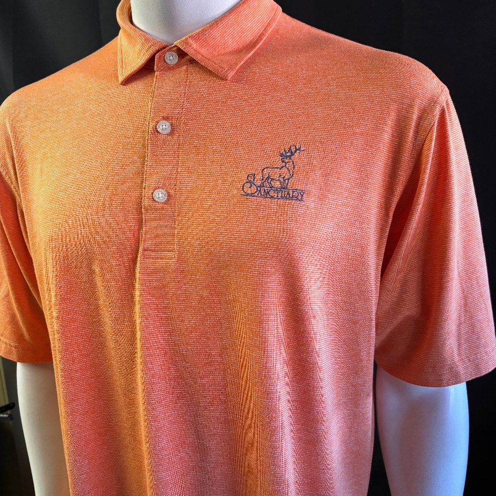 Awesome mens XL Dunning golf polo from The Sanctuary in Colorado